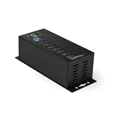 StarTech Hub Industriel USB 3.0 7 Ports 5Gbps, ESD Surtension (HB30A7AME)