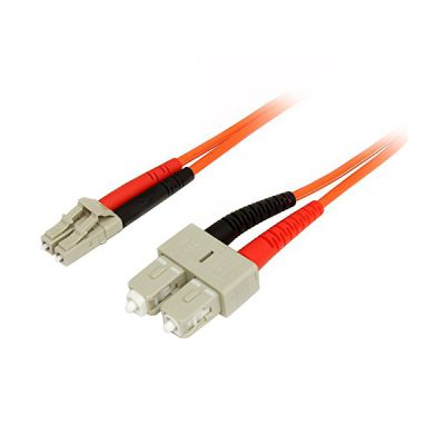 StarTech.com Câble patch à fibre optique duplex 50/125 multimode 1 m LC - SC (50FIBLCSC1)