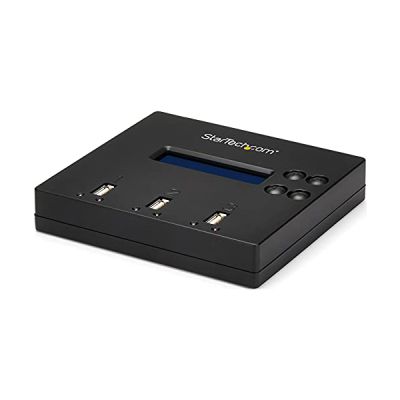 image StarTech.com Duplicateur et Effaceur Autonome de 1 à 2 clés USB, Copieur de Plusieurs Clés USB, Copie Système et Fichier et Secteur par Secteur, 1,5 Go/min, Effacement en 3 Passes (USBDUP12)