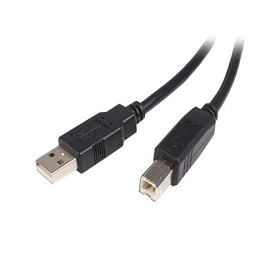 StarTech.com Câble USB 2.0 A vers B de 3 m - Cordon USB A vers USB B - M/M (USB2HAB3M)