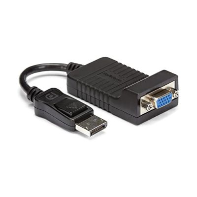 image StarTech.com Adaptateur DisplayPort vers VGA - 1920 x 1200 - Convertisseur Adaptateur de DisplayPort vers VGA M/F - Adaptateur de Vidéo DisplayPort 1.2/DisplayPort++ vers VGA (DP2VGA)