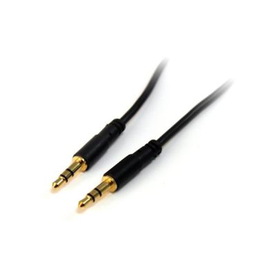 image StarTech.com Câble audio 3.5mm - 91cm - Fin - M / M - Câble AUX - Câble Audio Mâle à Mâle - Cordon AUX - Câble pour Casque - Câble Auxiliaire (MU3MMS)