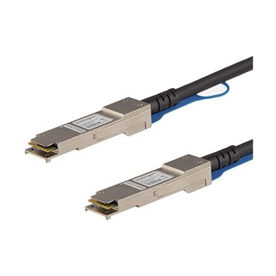 StarTech.com Câble QSFP+ à connexion directe compatible Cisco QSFP-H40G-CU5M - DAC de 5 m (QSFPH40GCU5M) image StarTech.com Câble QSFP+ à connexion directe compatible Cisco QSFP-H40G-CU5M - DAC de 5 m (QSFPH40GCU5M)