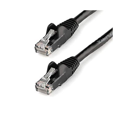 StarTech Câble Cat6 anti-accroc 3m - RJ45 M/M - Noir (N6PATC3MBK)