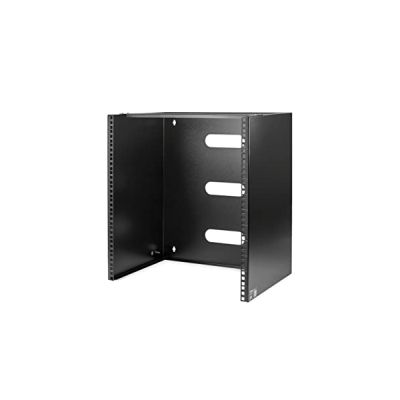 image StarTech.com Support pour Panneau de Brassage Mural 12U - Profondeur 34,9cm - Rack d'Équipement Réseau à Montage Mural - Rack Mural Panneau de Brassage - Support Baie Informatique (WALLMNT12)