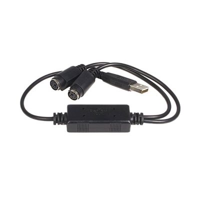 StarTech Adaptateur USB vers PS/2 pour clavier ou souris (USBPS2PC)