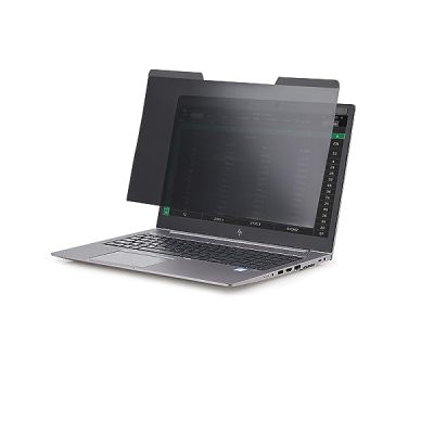 StarTech.com Écran de Confidentialité pour Ordinateur Portable 15,6" - Filtre de Sécurité Magnétique Amovible pour Écran - Réduit la Lumière Bleue - 16:9 - Mat/Brillant - +/-30° (PRIVSCNLT15)
