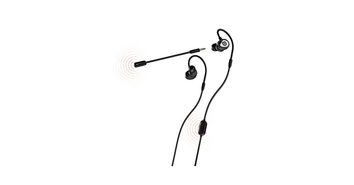 SteelSeries Tusq - Casque intra-auriculaire pour jeux mobiles - Microphone  double avec microphone à tige détachable - Écouteurs ergonomiques à  suspension - Pour mobile : : Jeux vidéo