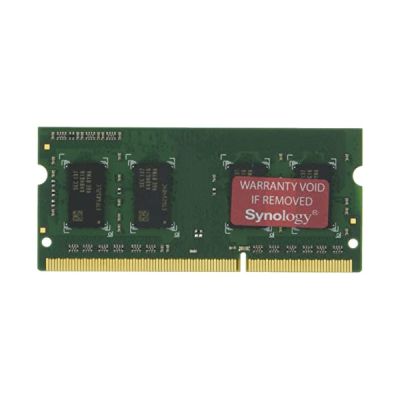 image Synology - DDR3L - module - 4 GB - SO-DIMM 204-pin - 1866 MHz / PC3L-14900-1.35 V - unbuffered - non-ECC - for Disk Station DS718+