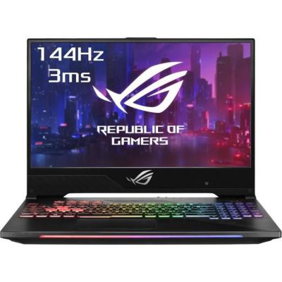 image PC Portable Gamer ROG - ASUS SCAR2-GL504GS-ES060T - 15.6-FHD - 144Hz - i7-8750H - RAM 8Go - Stockage 256Go SSD+1To - GTX1070 - Win10
