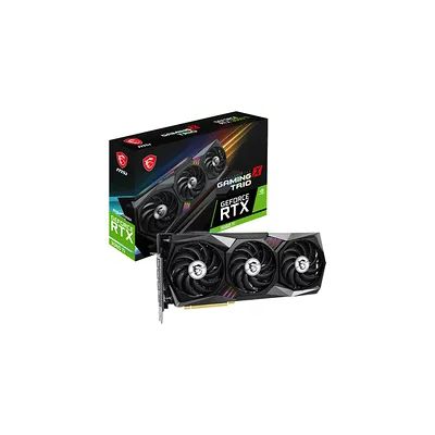image MSI GeForce RTX 3060 Ti Gaming X Trio 8GD6X Carte Graphique de Jeu – NVIDIA Geforce RTX 3060 Ti, 8 Go de mémoire GDDR6