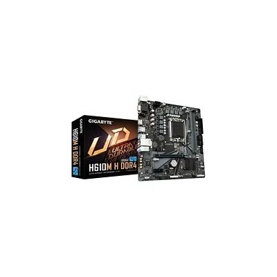 image GIGABYTE H610M H DDR4 (Socket 1700/B660/DDR4/S-ATA 600/Micro ATX) Carte mère Noir