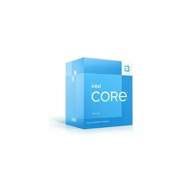 Intel® Core™ i3-13100F, processeur pour PC de Bureau, 4 cœurs (4 P-Cores + 0 E-Core) 12 Mo de Cache, jusqu'à 4,5 GHz Intel® Core™ i3-13100F, processeur pour PC de Bureau, 4 cœurs (4 P-Cores + 0 E-Core) 12 Mo de Cache, jusqu'à 4,5 GHz