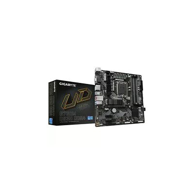 GIGABYTE B760M DS3H DDR4 Carte Mère - Prend en Charge Les processeurs Intel Core de 14e génération, VRM numérique 6+2+1 Phases, jusqu'à 5333MHz DDR4 (OC), 2xPCIe 4.0 M.2, LAN 2.5GbE, USB 3.2 Gen2