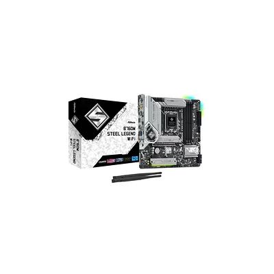 PagrindinÄ— plokštÄ— ASROCK B760M Steel Legend WiFi Socket 1700 DDR5 mATX