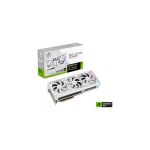 image produit ASUS ROG STRIX NVIDIA GeForce RTX 4080 OC Edition / Blanc – Carte graphique gaming (16GB GDDR6X, PCIe 4.0, DLSS 3, HDMI 2.1a, DisplayPort 1.4a, ventilateurs axiaux)
