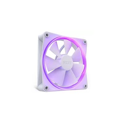 NZXT F120 RGB - Ventilateur de boîtier PC 120mm PWM RGB - Blanc