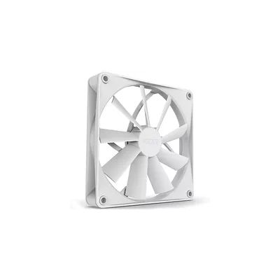 image NZXT F140Q Ventilateur Quiet Airflow - RF-Q14SF-W1 - Augmente le volume d'air - Fonctionnement silencieux - Meilleure durabilité - Ventilateur de 140 mm - Blanc