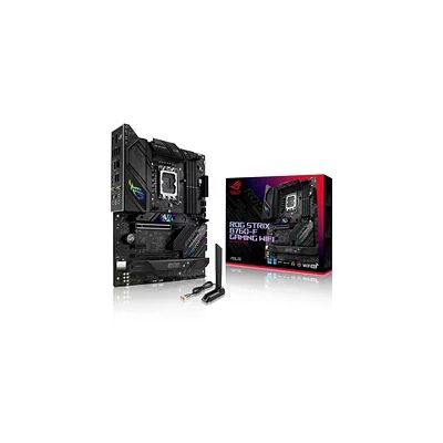 image ASUS ROG Strix B760-F – Carte mère Gaming Intel B760 LGA 1700 ATX (DDR5, 16+ 1 Phases d'alimentation, PCIe 5.0, 3 x PCIe 4.0 M.2, WiFi 6E, 2.5G Ethernet, USB 3.2 Gen 2, Aura Sync RGB)