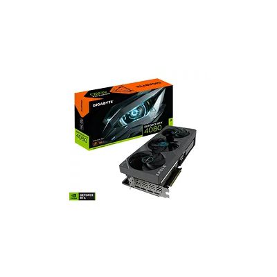 GIGABYTE GeForce RTX 4080 EAGLE OC 16GB Carte graphique - 16GB DDR6X, 192bit, PCI-E 4.0, Core 2520Mhz, RGB, DP 1.4, HDMI 2.1a, NVIDIA DLSS 3, GV-N4080EAGLE OC-16GD