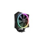 image produit NZXT T120 RGB noir - RC-TR120-B1 - Ventirad - Caloducs en cuivre conducteurs - Paliers hydrodynamiques - Compatible AMD et Intel