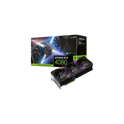 image PNY Carte Graphique GeForce RTX 4080 16GB XLR8 Gaming VERTO EPIC-X RGB Triple Fan