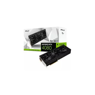 PNY Carte Graphique GeForce RTX 4080 16GB Verto Triple Fan - Noir
