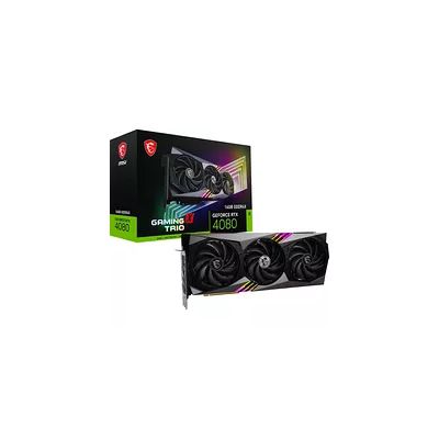 MSI VGA 16GB RTX4080 Gaming X Trio 3DP/HDMI GeForce RTX 4080 16GB