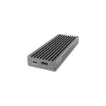 image produit ICY BOX Boîtier SSD M.2 NVMe, USB 3.1 (Gen2, 10Gbit/s), PCIe M-Key, Disque dur externe SSD, Adaptateur NVMe, USB-C, USB-A, IB-1817M-C31