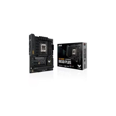 image ASUS TUF GAMING B650-PLUS – Carte mère gaming AMD Ryzen AM5 ATX (14 phases d'alimentation, PCIe 5.0 M.2 support, DDR5, 2.5 Gb Ethernet, USB4, Aura Sync RGB)
