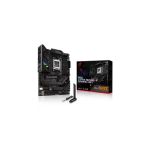 image produit ASUS ROG STRIX B650E-F Gaming Wifi - Carte mère AMD Ryzen AM5 ATX (12 plus 2 phases d'alimentation, DDR5, 3 x M.2, PCIe 5.0, WiFi 6E, 2.5G LAN, USB 3.2 Gen 2x2 Type-C port, Aura Sync RGB)