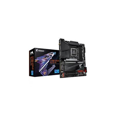 GIGABYTE Z790 AORUS Elite AX Carte Mère - Prend en Charge Les processeurs Intel Core 14e génération, 16*+2+1 Phases VRM Numérique, jusqu'à 7600MHz DDR5 (OC), 4xPCIe 4.0 M.2, Wi-FI 6E, 2.5GbE LAN