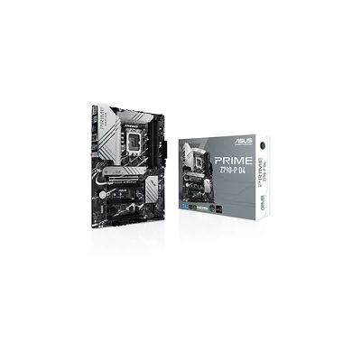 ASUS PRIME Z790-P D4 – Carte mère Intel LGA 1700 ATX (14+1 DrMOS, PCIe 5.0, 3 x M.2, DDR4, Realtek 2.5 Gb LAN, HDMI, Display Port, USB 3.2 Gen 2x2 Type-C, , Thunderbolt, USB4, Arua Sync RGB)