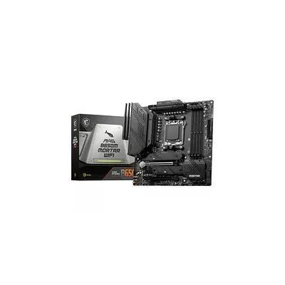 image MSI MAG B650M Mortar WiFi Carte mère, Micro-ATX pour processeurs AMD Ryzen 9000, 8000 & 7000, AM5, VRM Duet Rail 12 Phases, DDR5 Memory Boost 6400+ MHz/OC, 2 x Slots PCIe 4.0 x16, 2 x Slots M.2 Gen4