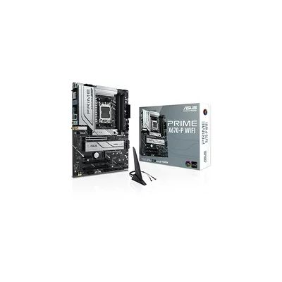 image ASUS PRIME X670-P WIFI – Carte mère AMD Ryzen AM5 ATX (DDR5, 3 x M.2, USB 3.2 Gen 2x2 Type-C, USB4, WiFi 6, 2.5Gb Ethernet)