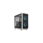 image produit Fractal Design Focus 2 RGB White TG Clear Tint