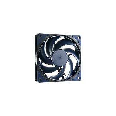 Cooler Master Mobius 120 Ventilateur de Boitier - Conception Ring Blade (PWM), Roulement à Boucle Dynamique (max. 63.1CFM, 2.6 mmH2O, 22.6dBA), Cadre Chanfreiné Air-Focus - Noir