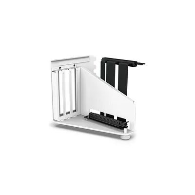 image NZXT Vertical GPU Mounting Kit - AB-RH175-W1 - Câble Riser PCIe 4.0x16 175 mm - Support GPU - Support en Acier Robuste - Blanc