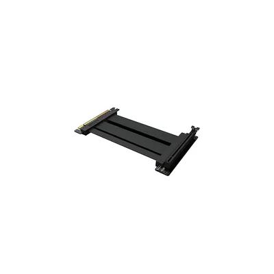 NZXT PCIe 4.0x16 Riser Cable - AB-RC200-B1 - Câble Riser flexible et blindé - Performance haute vitesse - Longueur 200mm