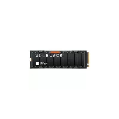 image WD_BLACK SN850X 1To M.2 2280 PCIe Gen4 NVMe SSD pour le gaming avec dissipateur thermique jusqu'à 7300 Mo/s