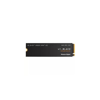 image WD_BLACK SSD SN850X NVMe SSD interne de 4 To (stockage de jeu, technologie PCIe Gen4, lecture 7 300 Mo/s, écriture 6 600 Mo/s), noir