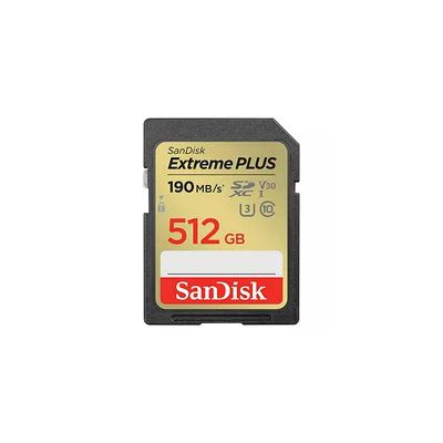 SanDisk Extreme Plus - SDXC - UHS-I U3 V30 - 512 Go ( 5 % de rÃ©duction avec le code promo ROCKET )