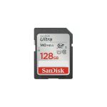 image produit SanDisk Ultra 128 Go SDXC UHS-I carte, avec jusqu'à 140 Mo/s