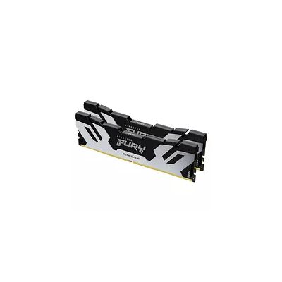 Kingston FURY Renegade DDR5 Argent/Noir XMP 32Go (2x16Go) 6400MT/s CL32 DIMM Mémoire pour PC de Gamer Kit de 2 - KF564C32RSK2-32