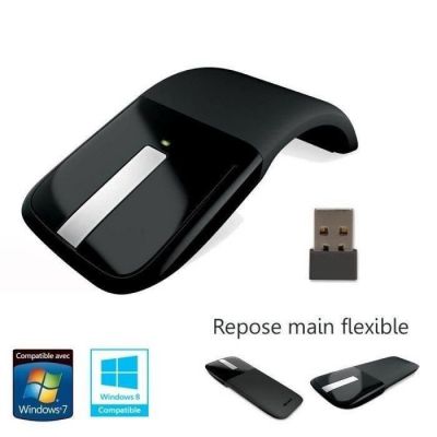 image Microsoft Arc Touch Mouse Noire