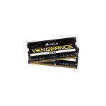 image produit Corsair Mémoire SODIMM Vengeance Performance 64 Go (2x32 Go) DDR4 Jusqu'à 3200 MHz CL22 sans Tampon pour Les Ordinateurs Portables AMD Ryzen 4000 Series Noire
