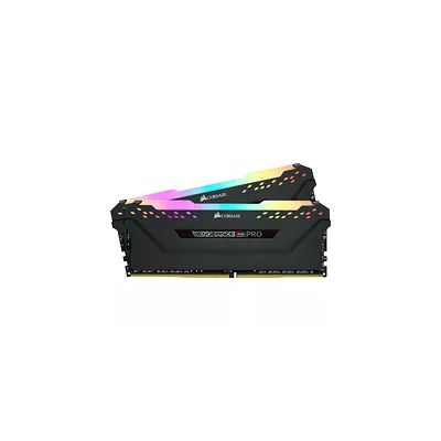 image Corsair Vengeance RGB Pro SL DDR4 64GB (2x32 GB) 3600MHz C18 (10 LED RVB adressables Individuellement, optimisées pour la Bande passante et Les Temps de réponse) Noir