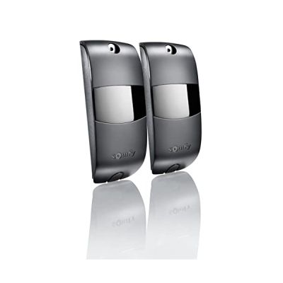 somfy 2400939 - Set de cellules photoélectriques – Détection d’Obstacles ou de Personnes - Compatible Moteurs de Portail RTS et Porte de Garage RTS de Marque