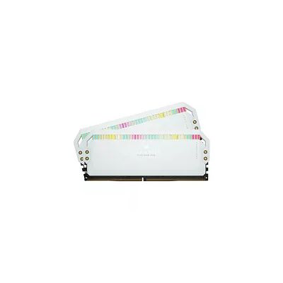 CORSAIR Dominator Platinum RGB DDR5 RAM 64Go (2x32Go) Jusqu'à 5600MHz CL40 Intel XMP 3.0 Mémoire pour Ordinateur de Bureau - Blanc (CMT64GX5M2B5600C40W)