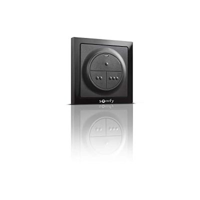 Somfy 1870781 - Commande murale radio RTS - Pour commander 3 motorisations RTS - Sans fil – Etanche